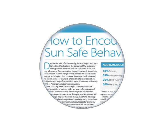 Encouraging Sun Safe Behaviours Study