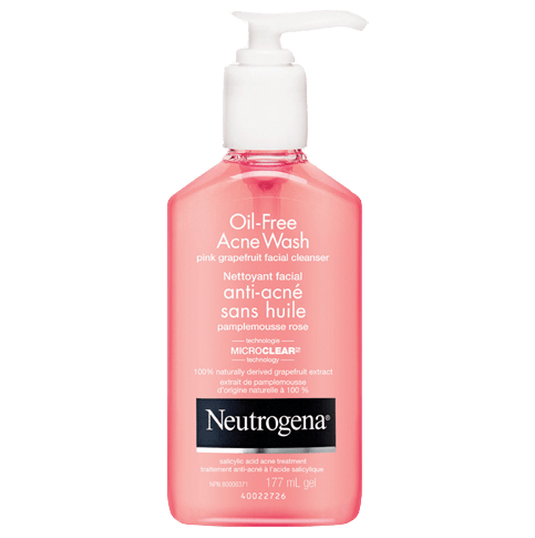 NEUTROGENA® Oil-Free Acne Wash Pink Grapefruit Facial Cleanser