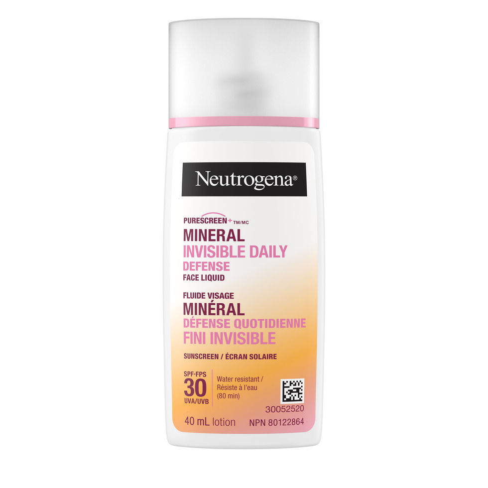 Neutrogena® Purescreen+™ Invisible Daily Defense Mineral Face Liquid Sunscreen SPF 30