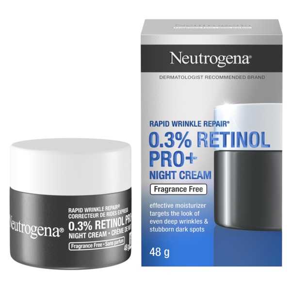 Neutrogena Rapid Wrinkle Repair 0.3% Retinol Pro+ Night Cream