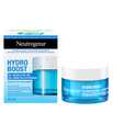 Front shot of NEUTROGENA® Hydro Boost Gel Cream Extra Dry, glass jar, 50 mL and its packaging 