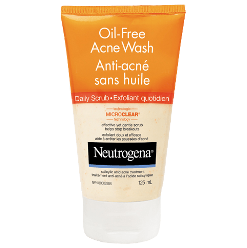 NEUTROGENA® OIL-FREE Acne Wash Daily Scrub