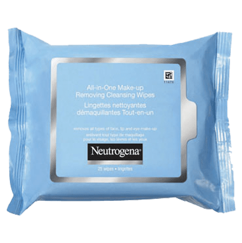 NEUTROGENA® ALL-IN-ONE Make-Up Removing Cleansing Wipes (25ct)