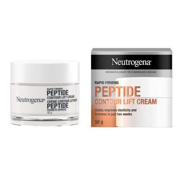 30g jar of Neutrogena Rapid Firming Peptide Contour Lift Cream