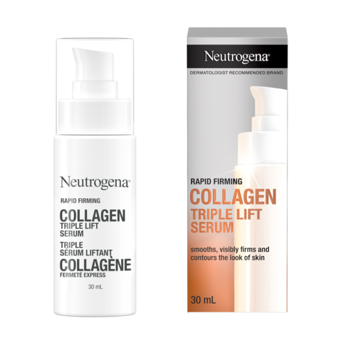 30ml bottle of Neutrogena Rapid Firming Collagen Triple Lift Serum