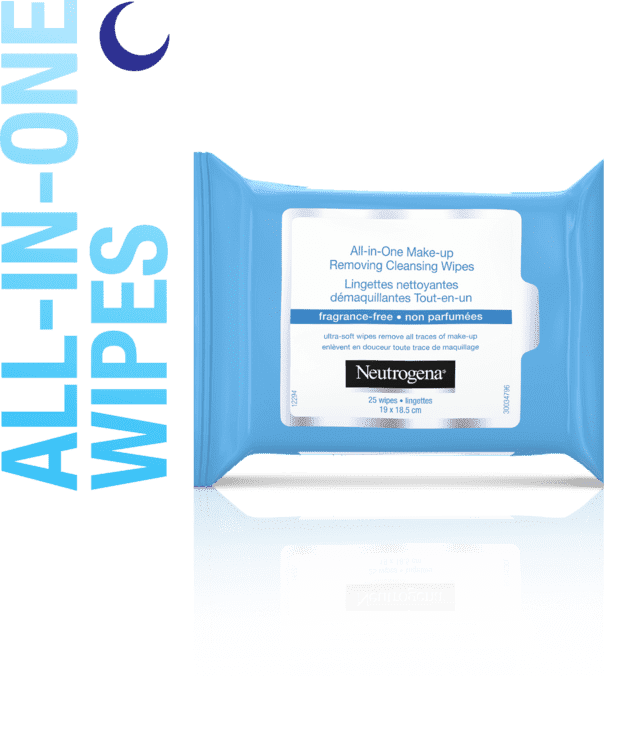 Neutrogena All-in-One Make-up Removing Cleansing Wipes-25-Count 