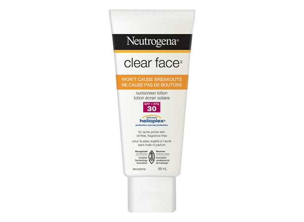 NEUTROGENA® Clear FaceTM Sunscreen Lotion SPF 30