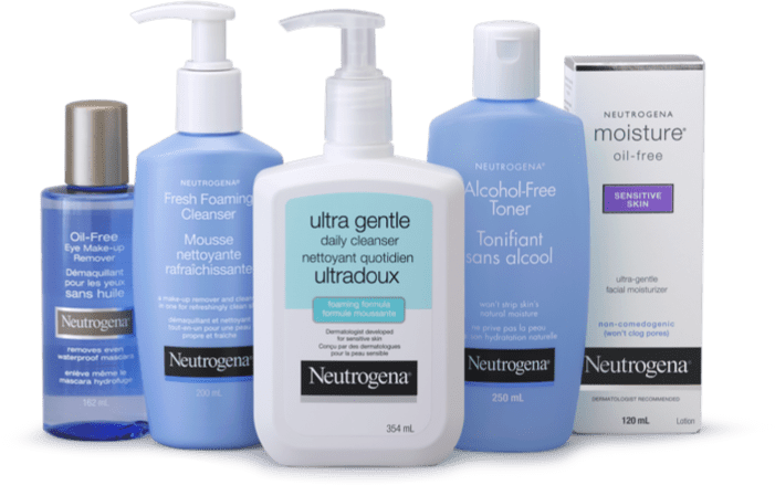 Neutrogena gentle essentials facial cleansing products