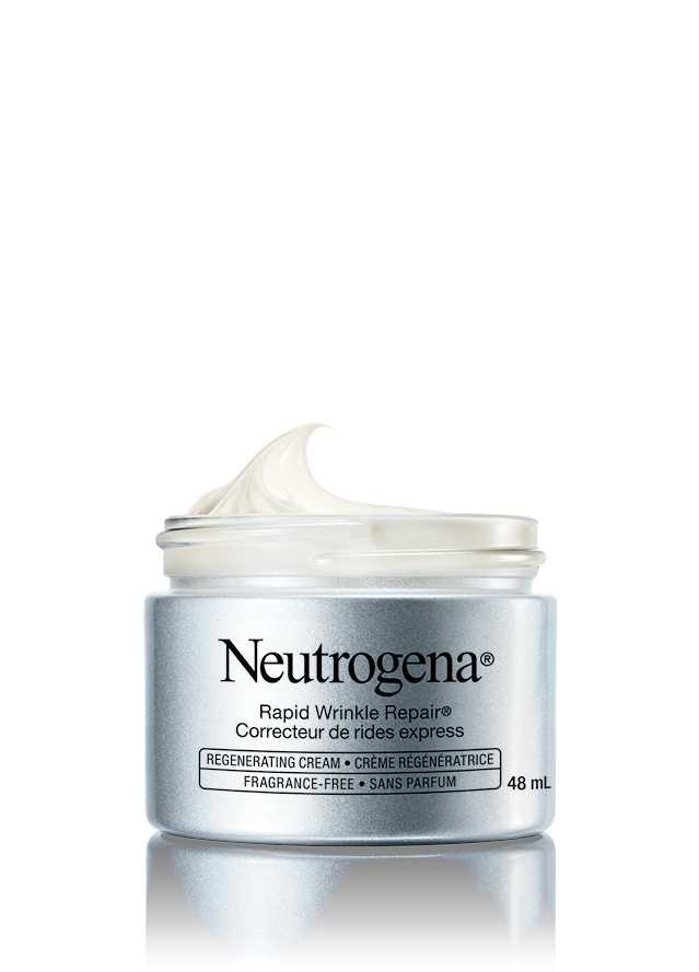 Neutrogena Rapid Wrinkle Repair Regenerating face cream for anti-aging, fragrance free