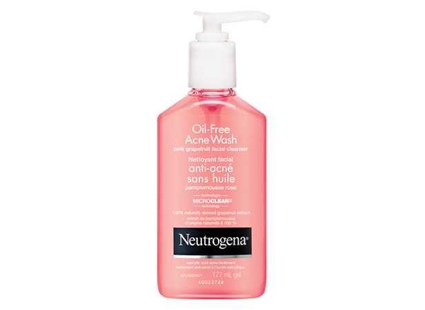 NEUTROGENA® Oil-Free Acne Wash Pink Grapefruit Facial Cleanser 