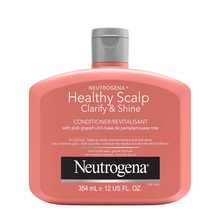 NEUTROGENA ® Healthy Scalp Pink Grapefruit Clarify & Shine Conditioner bottle, 354mL