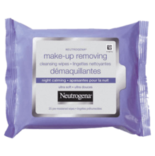 NEUTROGENA® Make-Up Removing Cleansing Wipes Night Calming (25ct, Twin Pack)